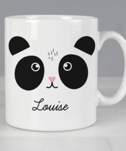 Personalised Cute Panda Face Mug