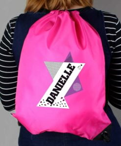 Personalised Dance Pink Kit Bag