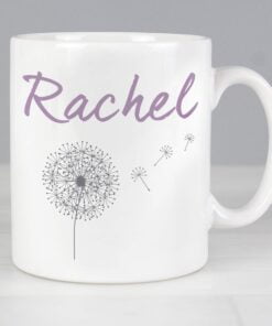 Personalised Dandelion Mug
