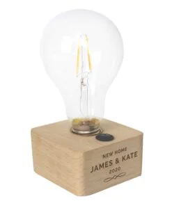 Personalised Decorative LED Bulb Table Lamp