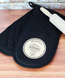 Personalised Decorative Oven Gloves