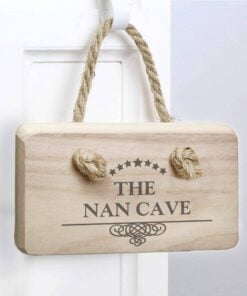 Personalised Decorative Swirl Wooden Sign