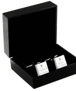 Personalised Decorative Wedding Any Role Square Cufflinks