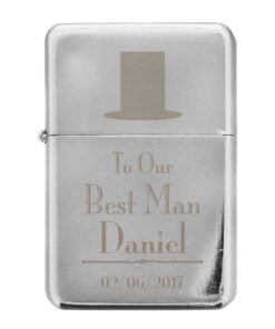 Personalised Decorative Wedding Best Man Lighter