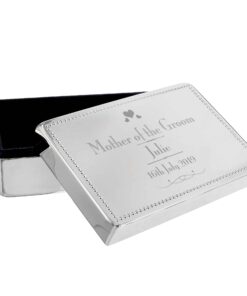 Personalised Decorative Wedding Mother of the Groom Jewellery Box