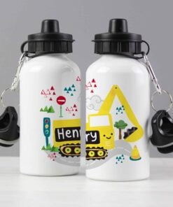 Personalised Digger Drinks Bottle