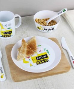 Personalised Digger Plastic Mug
