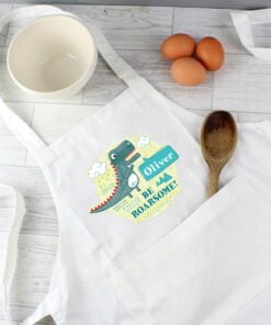 Personalised Dinosaur Children’s Apron