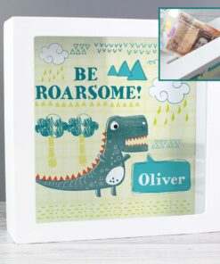 Personalised Dinosaur Fund and Keepsake Box