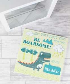 Personalised Dinosaur Fund and Keepsake Box
