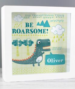 Personalised Dinosaur Fund and Keepsake Box