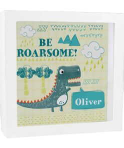 Personalised Dinosaur Fund and Keepsake Box