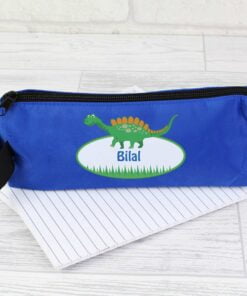 Personalised Dinosaur Pencil case