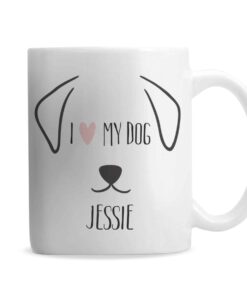 Personalised Dog Features Mug