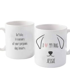Personalised Dog Features Mug