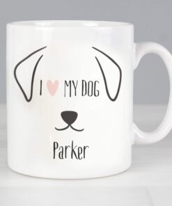 Personalised Dog Features Mug