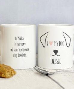 Personalised Dog Features Mug