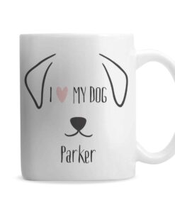 Personalised Dog Features Mug