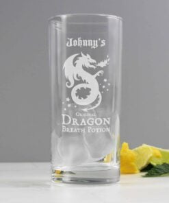 Personalised Dragon Breath Potion Hi Ball Glass