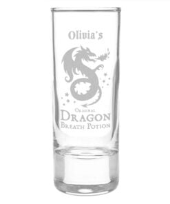 Personalised Dragon Breath Potion Shot Glass