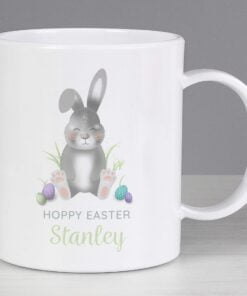 Personalised Easter Bunny Plastic Mug