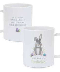 Personalised Easter Bunny Plastic Mug