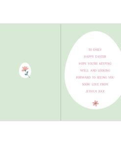 Personalised Easter Springtime Card