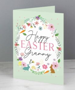 Personalised Easter Springtime Card