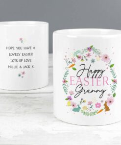 Personalised Easter Springtime Mug