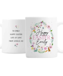 Personalised Easter Springtime Mug