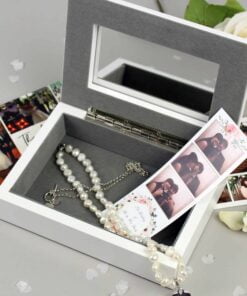 Personalised Elegant Wooden Jewellery Box