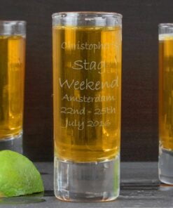 Personalised Engraved Shot Glass