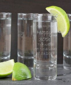 Personalised Engraved Shot Glass