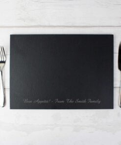 Personalised Engraved Slate Placemat