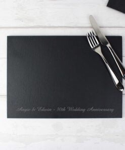 Personalised Engraved Slate Placemat