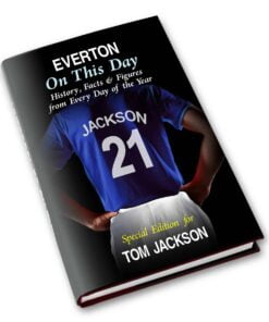 Personalised Everton on this Day Book
