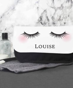 Personalised Eyelashes Make Up Bag