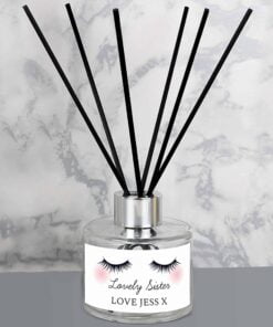 Personalised Eyelashes Reed Diffuser