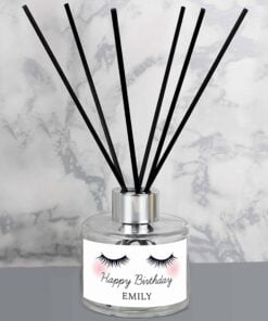 Personalised Eyelashes Reed Diffuser