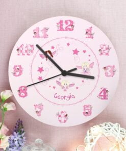 Personalised Fairy Clock
