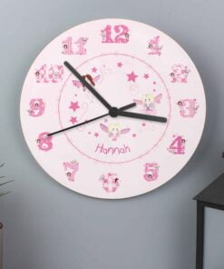 Personalised Fairy Clock