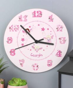Personalised Fairy Clock