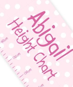 Personalised Fairy Height Chart