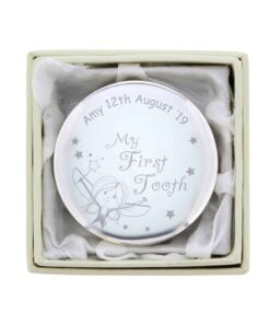 Personalised Fairy My First Tooth Trinket Box