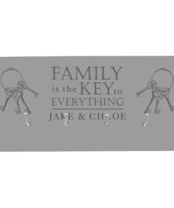 Personalised Family Key Hooks