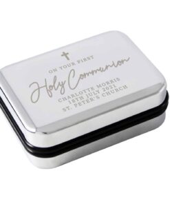Personalised First Holy Communion Necklace Box