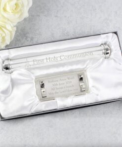 Personalised First Holy Communion Silver Plated Certificate Holder