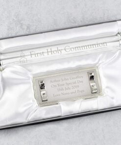 Personalised First Holy Communion Silver Plated Certificate Holder