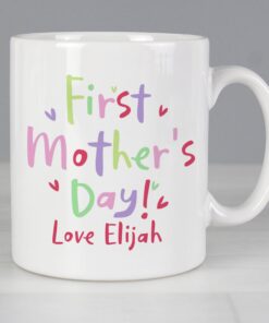 Personalised First Mother’s Day Mug