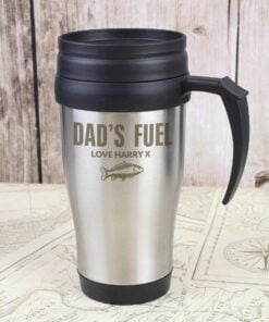 Personalised Fishing Travel Mug